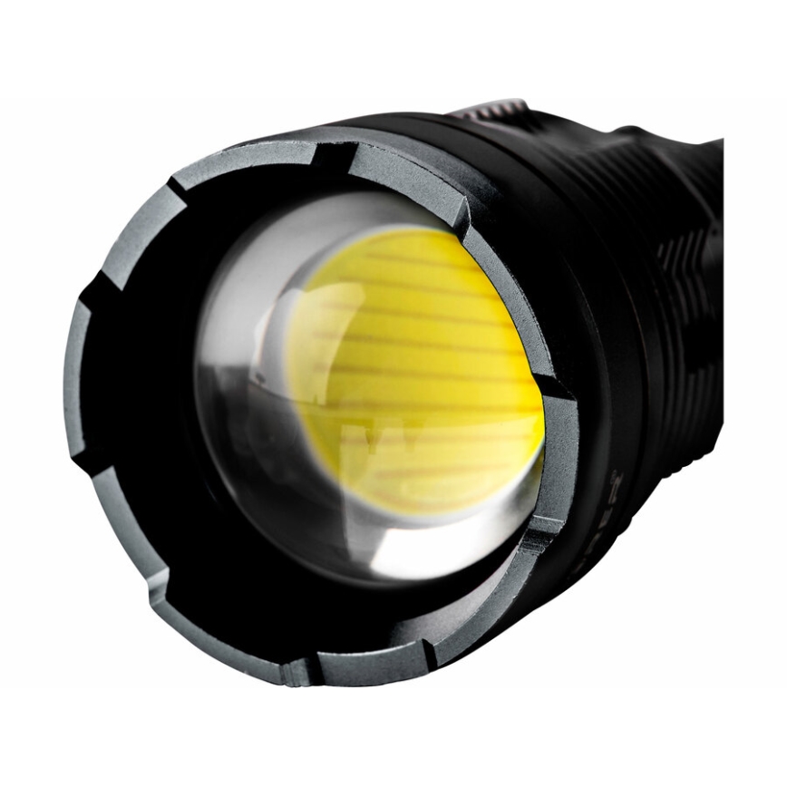 Extol - LED Prigušiva punjiva baterijska svjetiljka s powerbankom LED/60W/10000 mAh 8000 lm IPX4 crna