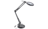 Extol - LED Prigušiva stolna lampa s povećalom LED/7W/5V 2900/4500/7500K crna