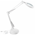 Extol - LED Prigušiva stolna lampa s povećalom LED/8W/5V 2900/4500/7500K bijela