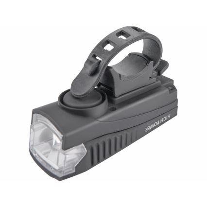 Extol - LED Punjiva baterijska svjetiljka sa sirenom za bicikl LED/5W/1200 mAh/3,7V IPX4