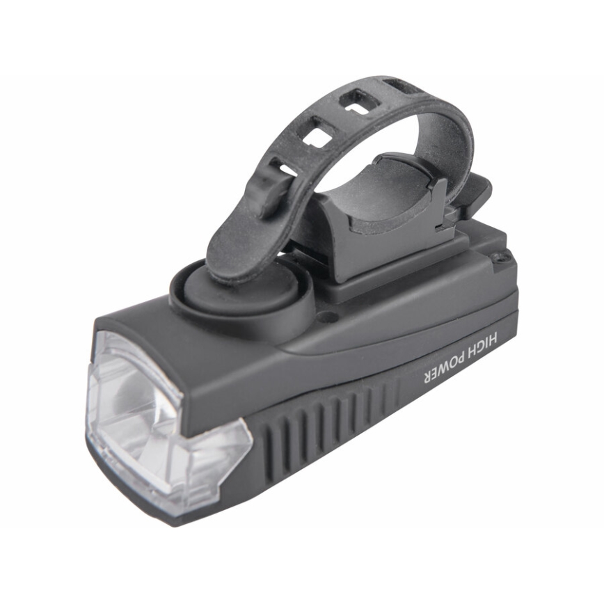 Extol - LED Punjiva baterijska svjetiljka sa sirenom za bicikl LED/5W/1200 mAh/3,7V IPX4