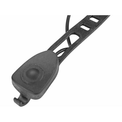 Extol - LED Punjiva baterijska svjetiljka sa sirenom za bicikl LED/5W/1200 mAh/3,7V IPX4