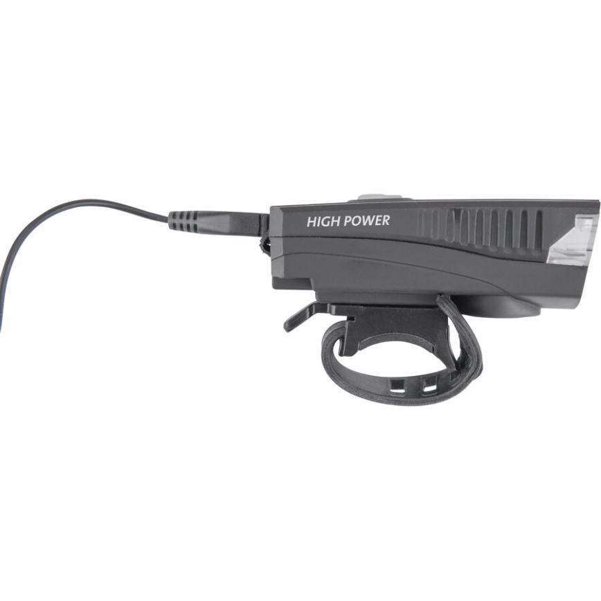 Extol - LED Punjiva baterijska svjetiljka sa sirenom za bicikl LED/5W/1200 mAh/3,7V IPX4