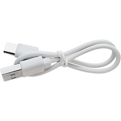 Extol - Sklopiva lupa s prigušivim LED osvjetljenjem, punjiva, 650 mAh, bijela/siva
