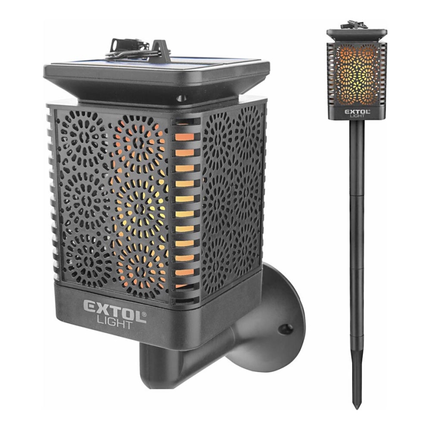 Extol - LED Solarna svjetiljka 4u1 LED/600 mAh/1,2V IP44