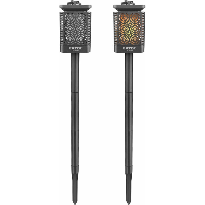 Extol - LED Solarna svjetiljka 4u1 LED/600 mAh/1,2V IP44