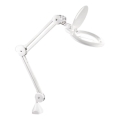 Extol - LED stolna lampa s lupom i mogućnošću regulacije svjetline LED/10W/230V bijela