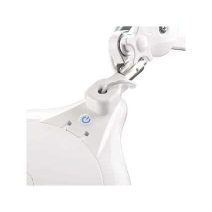 Extol - LED stolna lampa s lupom i mogućnošću regulacije svjetline LED/10W/230V bijela