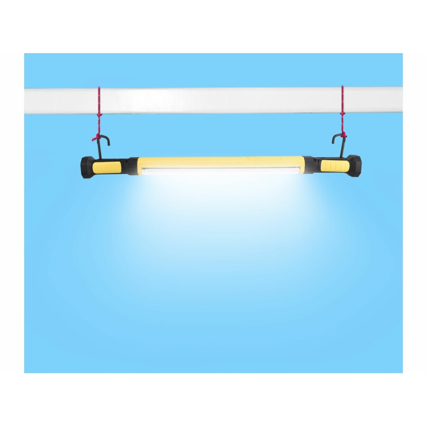 Extol - Magnetna montažna lampa LED/6xAA žuta/crna