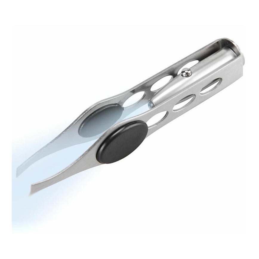 Extol - Pinceta s LED svjetlom 3xLR41