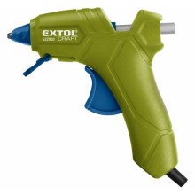 Extol - Pištolj za vruće lijepljenje 70W/230V zelena/plava