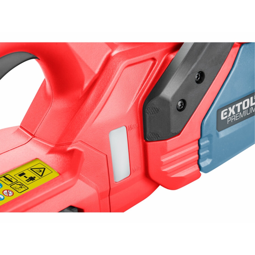 Extol Premium - Akumulatorska lančana pila 2000 mAh 20V