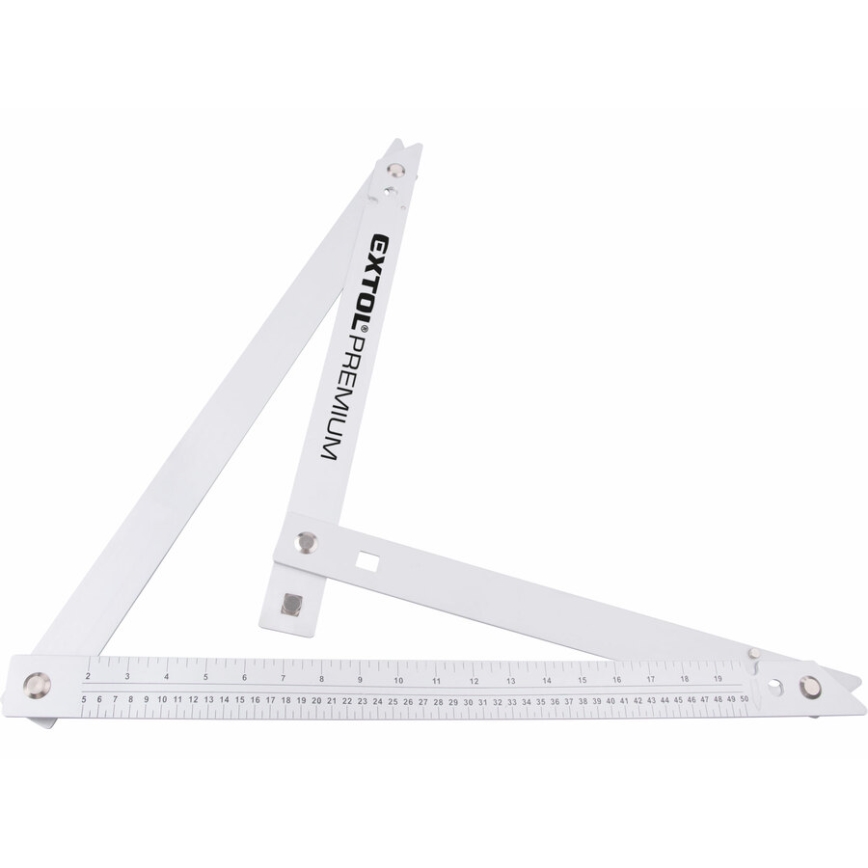 Extol Premium - Građevinarski sklopivi kutomjer 600 mm
