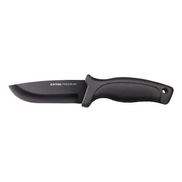 Extol Premium - Lovački nož crna/nehrđajući 11 cm