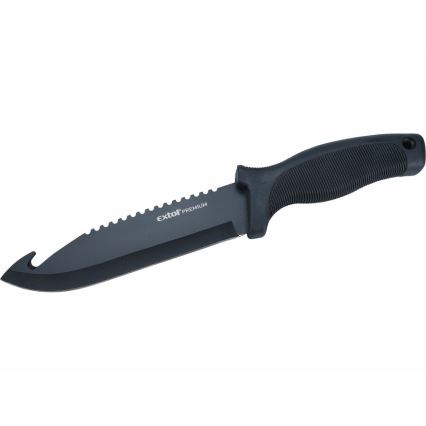Extol Premium - Lovački nož crna/nehrđajući 15 cm