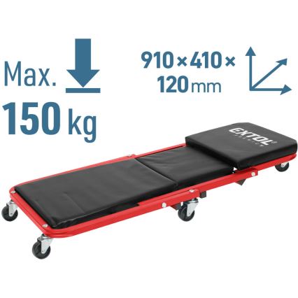 Extol Premium - Montažno pokretno ležaljka/sjedalo 2 u 1