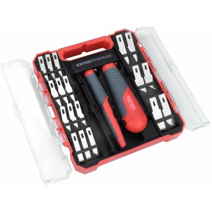 Extol Premium - Set za rezbarenje s pincetom, 21 komada