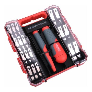 Extol Premium - Set za rezbarenje s pincetom, 21 komada