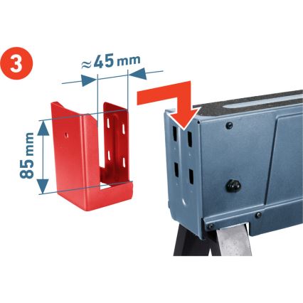 Extol Premium - Sklopiva građevinska koza