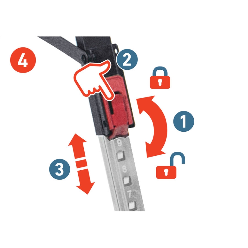 Extol Premium - Sklopiva građevinska koza