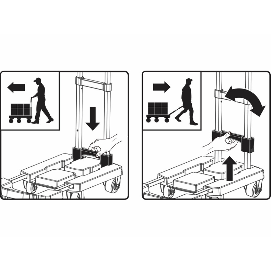 Extol Premium - Sklopiva kolica