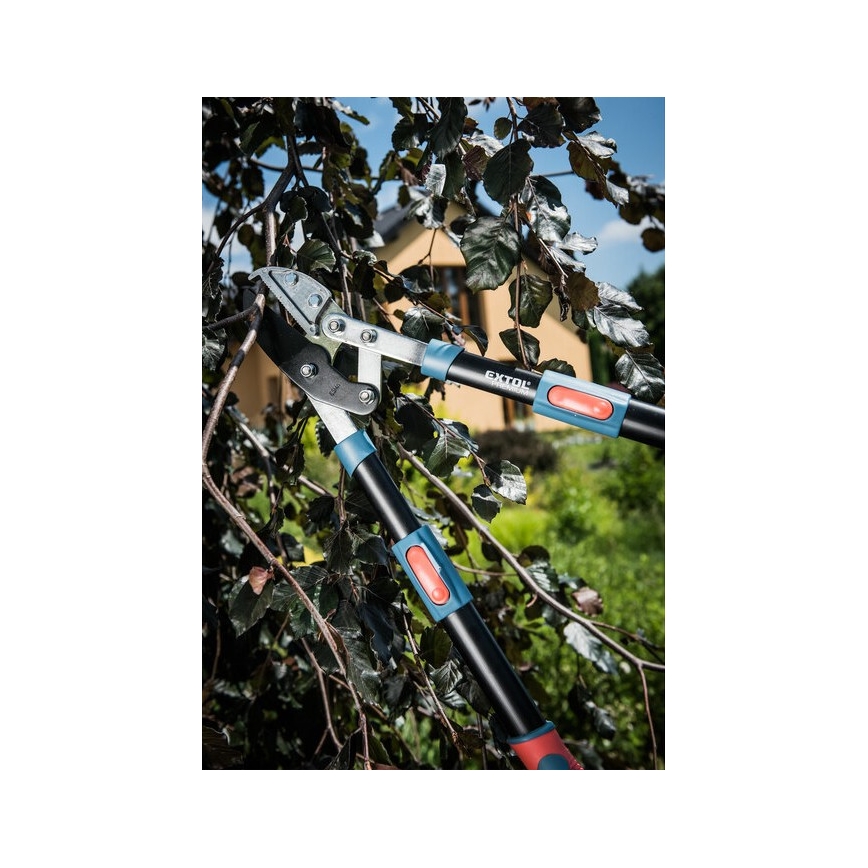 Extol Premium - Teleskopske škare za grane s prijenosom nakovanj 670-940 mm