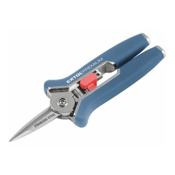 Extol Premium - Vrtne škare ravne 153 mm nehrđajući čelik