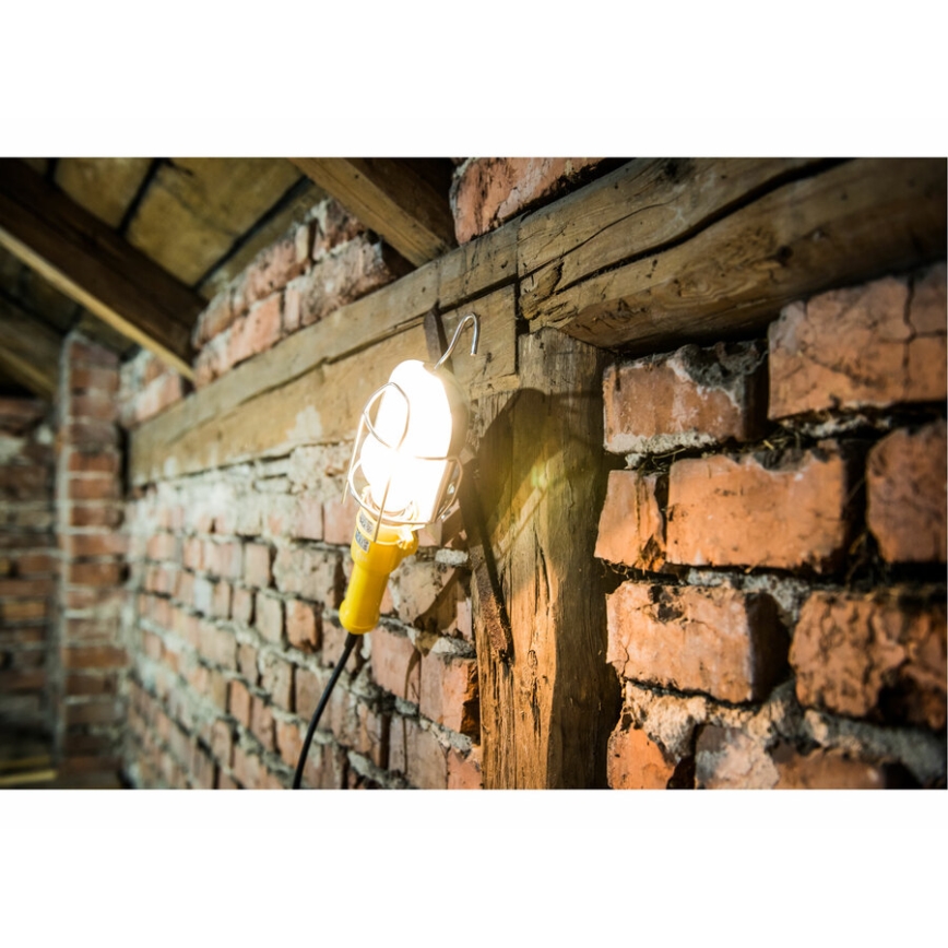 Extol - Prijenosna lampa sa stezaljkom 1xE27/60W/230V