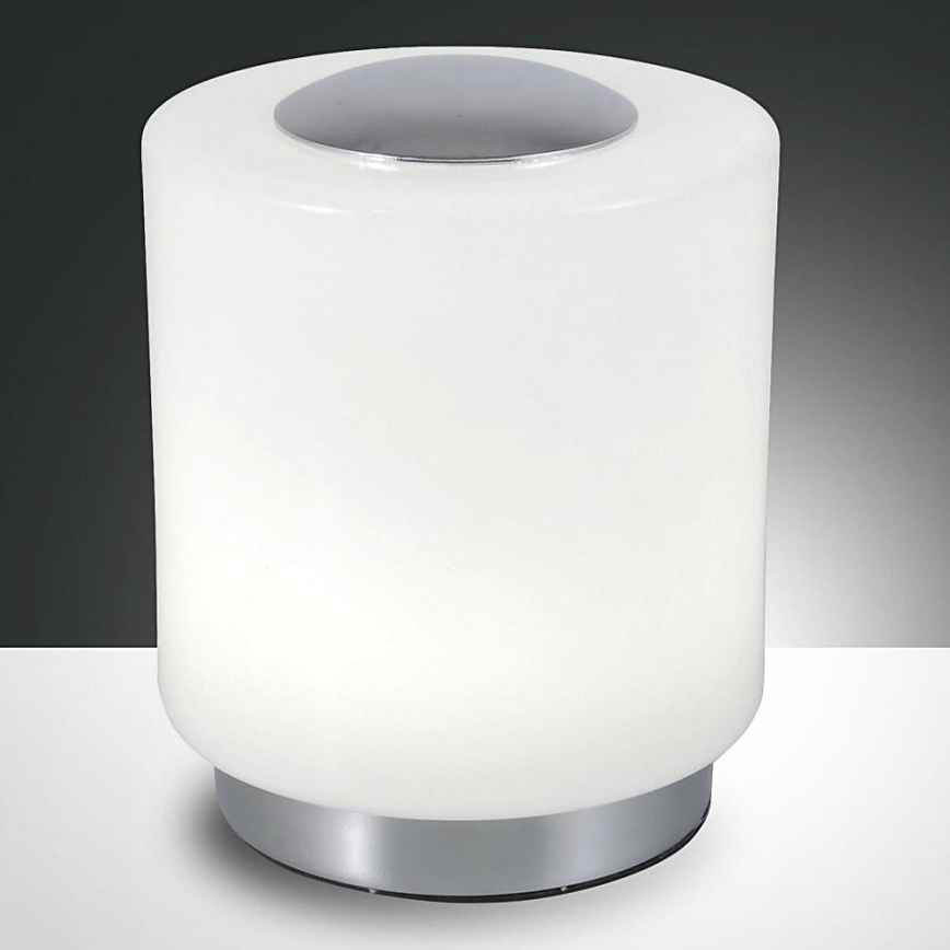 Fabas Luce 3257-30-138 - LED dodirna stolna lampa s prigušivanjem SIMI LED/8W/230V srebrna
