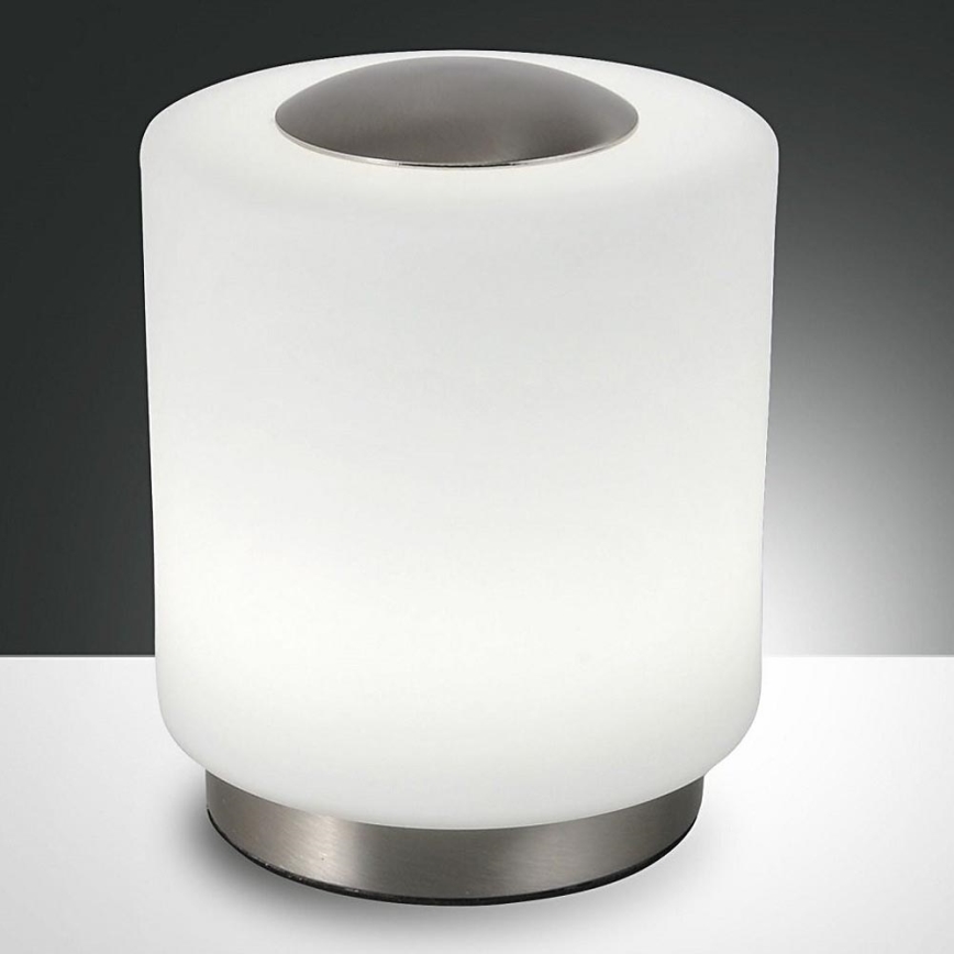 Fabas Luce 3257-30-178 - LED stolna lampa s prigušivanjem SIMI LED/8W/230V mat krom