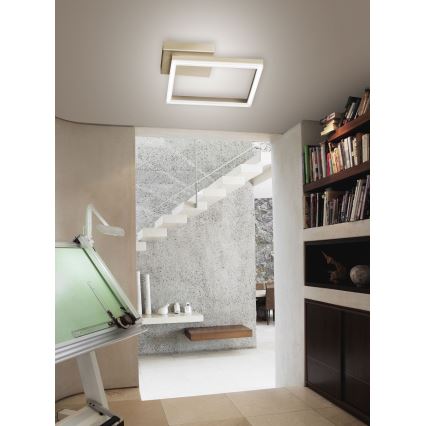 Fabas Luce 3394-21-225 - LED Prigušiva stropna svjetiljka BARD LED/22W/230V 3000K zlatna