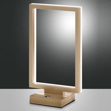 Fabas Luce 3394-30-225 - LED stolna lampa s prigušivanjem BARD LED/15W/230V zlatna