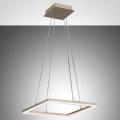 Fabas Luce 3394-40-225 - LED prigušivačka luster na užetu BARD LED/39W/230V zlatna