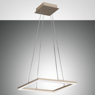 Fabas Luce 3394-40-225 - LED prigušivačka luster na užetu BARD LED/39W/230V zlatna