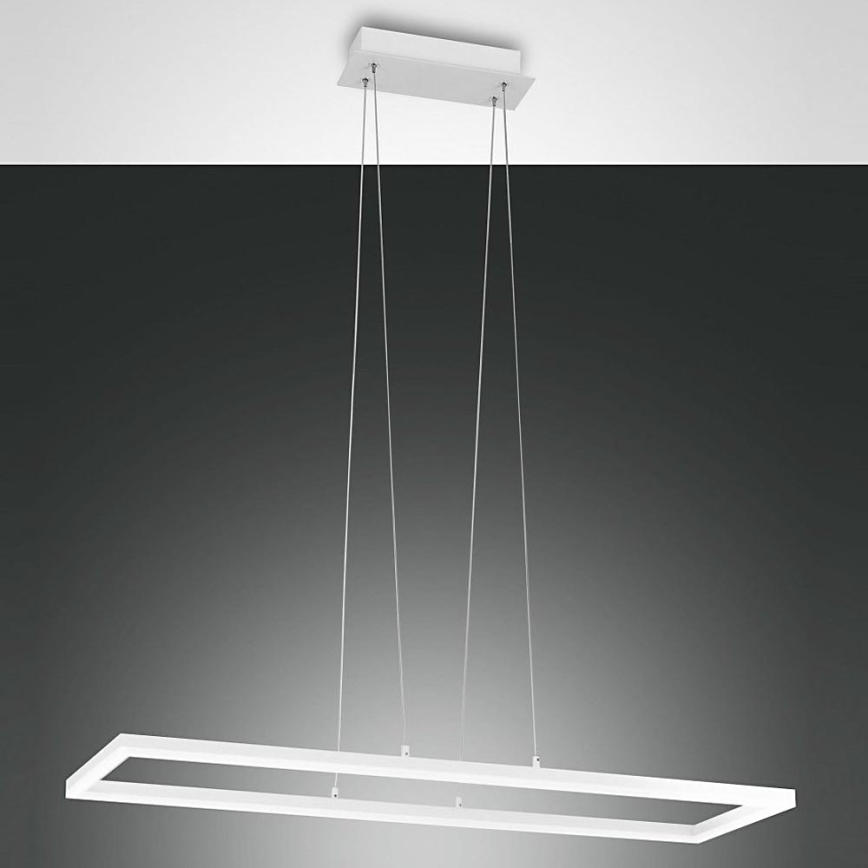 Fabas Luce 3394-45-102 - LED prigušivački luster na užetu BARD LED/52W/230V 3000K bijela