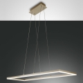 Fabas Luce 3394-45-225 - LED prigušivački luster na užetu BARD LED/52W/230V 3000K zlatna