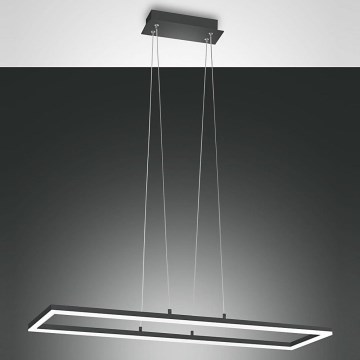 Fabas Luce 3394-45-282 - LED prigušivački luster na užetu BARD LED/52W/230V 3000K antracit