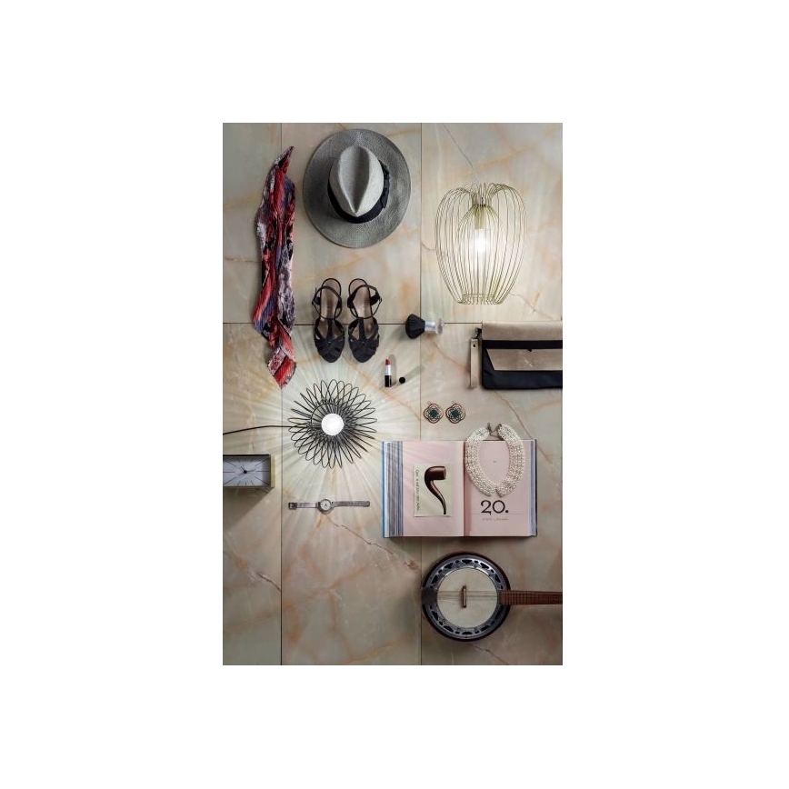 Fabas Luce 3677-45-101 - Luster na sajli CAMP 1xE27/40W/230V crna
