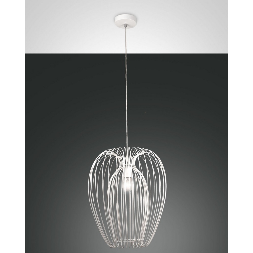 Fabas Luce 3677-45-102 - Luster na sajli CAMP 1xE27/40W/230V bijela