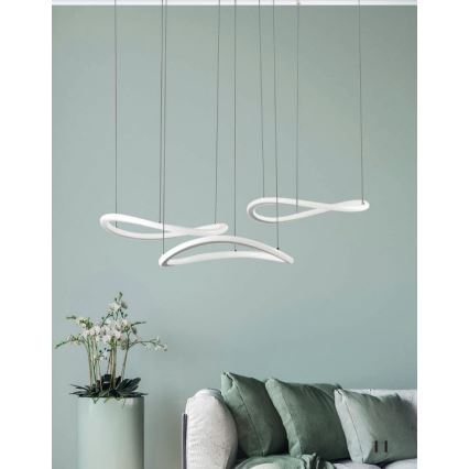 Fabas Luce 3711-47-102 - LED Luster na sajli TIRRENO LED/50W/230V