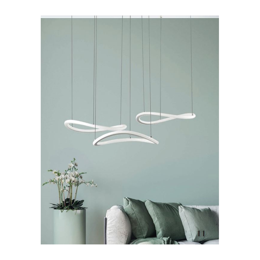 Fabas Luce 3711-47-102 - LED Luster na sajli TIRRENO LED/50W/230V