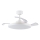 FANAWAY 21612949 - LED Prigušivi stropni ventilator STROLL LED/30W/230V 2700/3500/5000K pr. 106 cm bijela/prozirna + daljinski upravljač