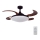 FANAWAY 512120 - Stropni ventilator EVORA 2xE27/15W/230V promjer 94 cm + daljinski upravljač