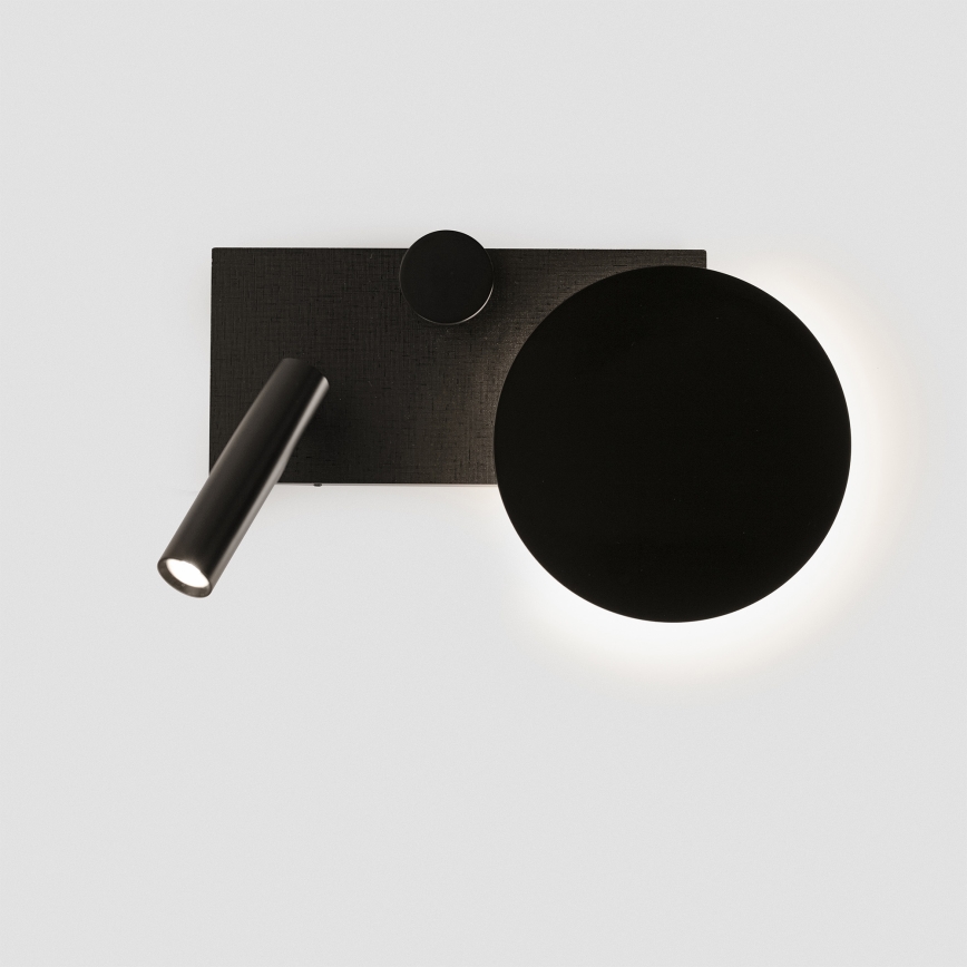 FARO 20059 - LED zidna lampa s prigušivanjem KLEE LED/10W/230V + LED/3W lijeva