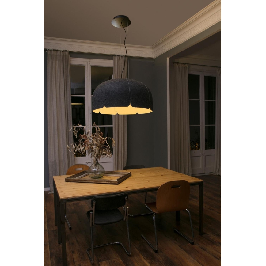 Faro 20104 - LED Luster na sajli MUTE LED/24W/230V pr. 80 cm 4000K