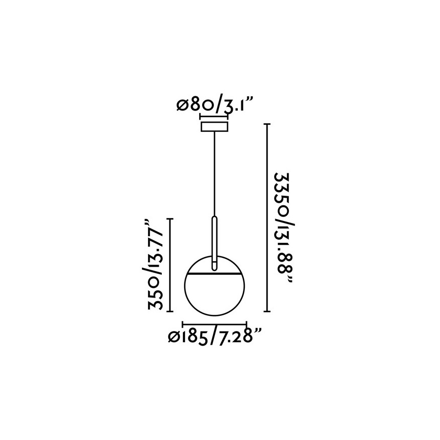 FARO 28210 - Luster na sajli MINE 1xE27/40W/230V