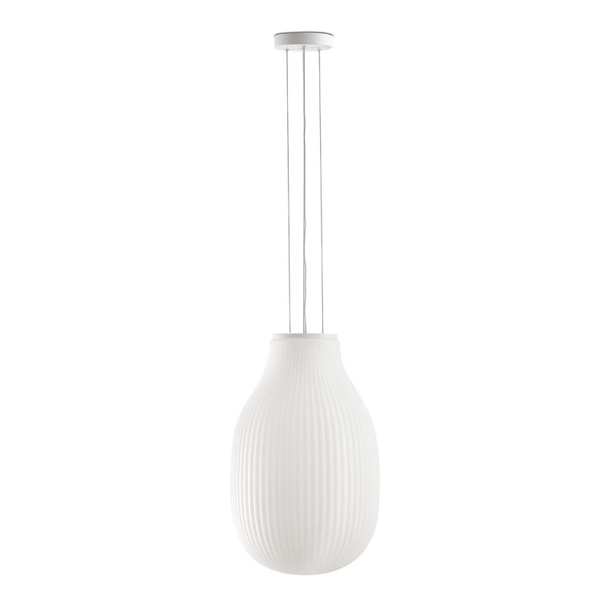 FARO 28300 - Luster na sajli ISABELLE 1xE27/15W/230V pr. 31 cm bijela