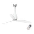 FARO 32000 - Stropni ventilator ETERFAN bijela/prozirna pr. 128 cm + daljinski upravljač