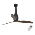 FARO 32004 - Stropni ventilator ETERFAN crna/smeđa promjer 128 cm + daljinski upravljač