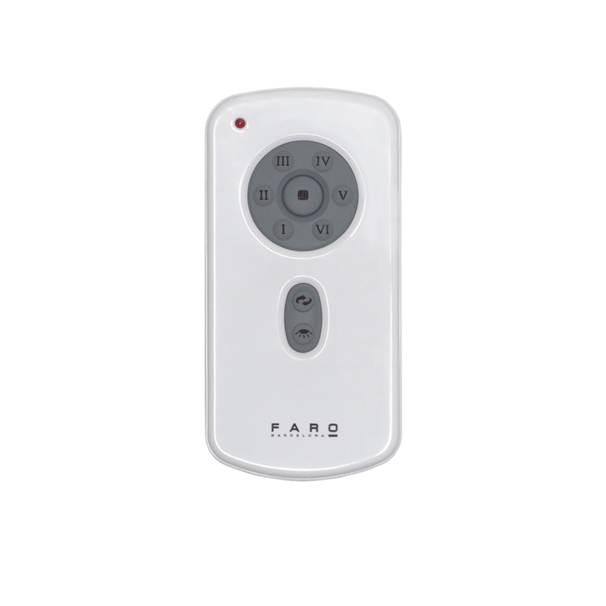 FARO 32030 - Stropni ventilator MINI ETERFAN crna pr. 128 cm + daljinski upravljač